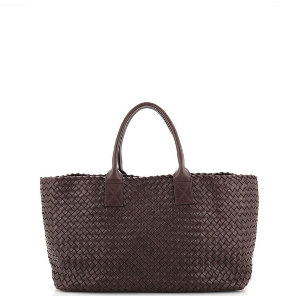 Bottega Veneta Cabat Tote Intrecciato Nappa Medium Brown - Picture 4 of 8